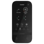 ajax-keypad-touchscreen-schwarz_frontal