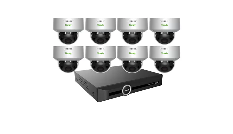 nvr with8 cameras5mp8